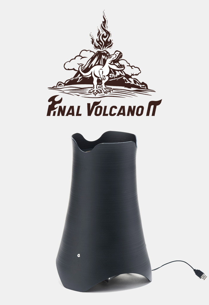 FINAL VOLCANO II アウトドアウッドバーナー